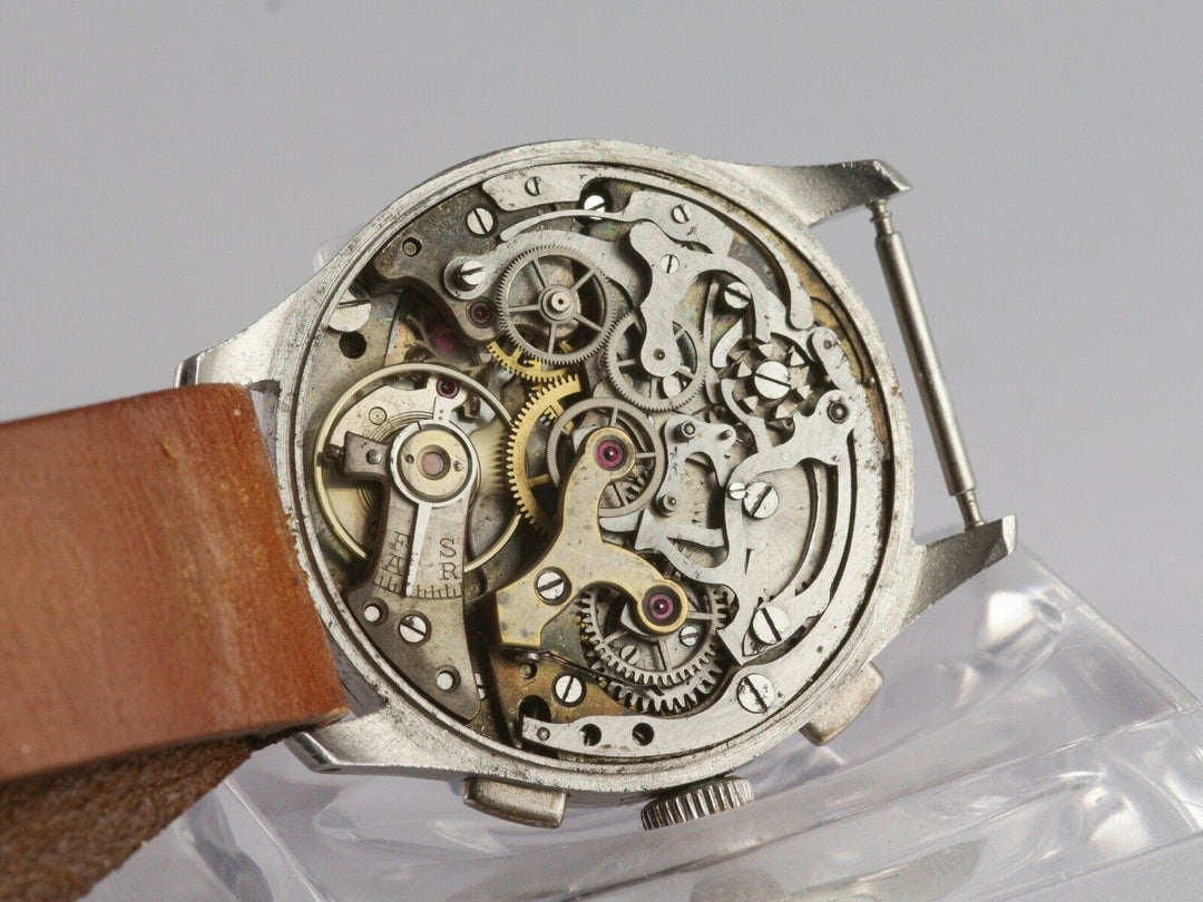 ヴィンテージ ミリタリークロノグラフ　アンジェラス　キャリバー210 CAL.210