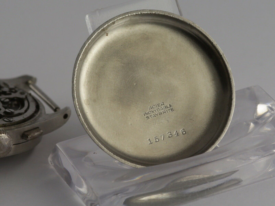 ヴィンテージ ミリタリークロノグラフ　アンジェラス　キャリバー210 CAL.210