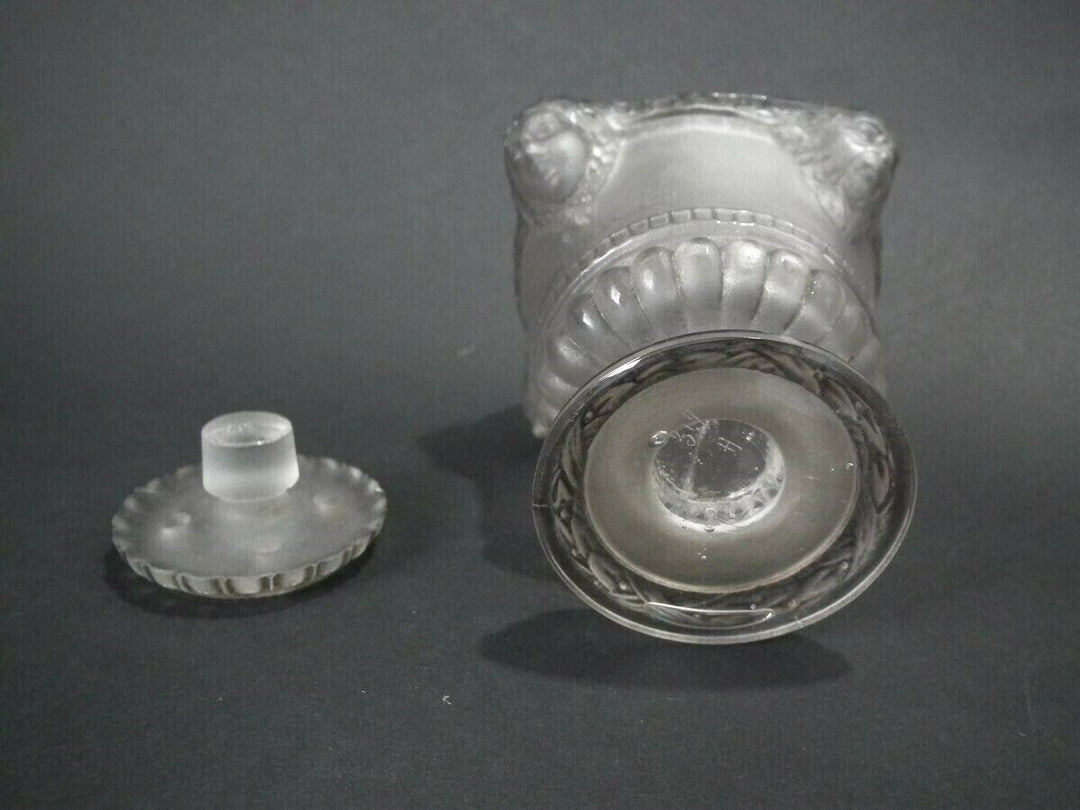 Rene Lalique Glass Fauns Perfume Bottle