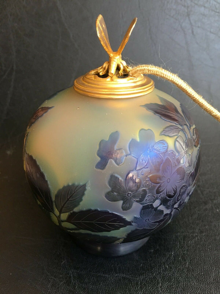 Gallé "Superbe Veilleuse" (Art Nouveau 1900)