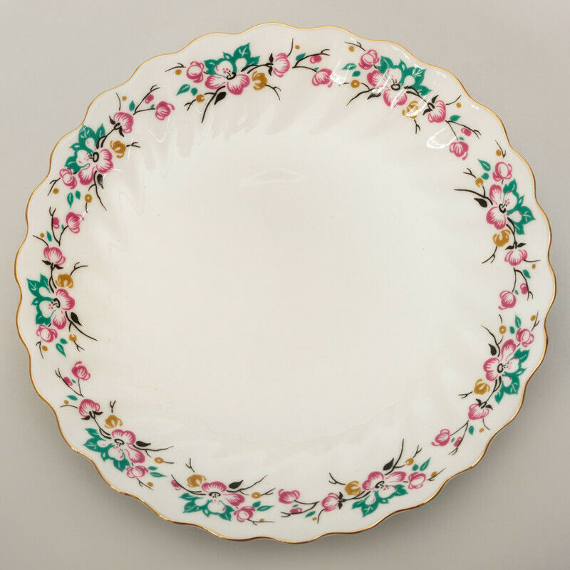 Spring Flowers Bone China Coffee Cup Saucer Imperial Porcelain Lomonosov LFZ