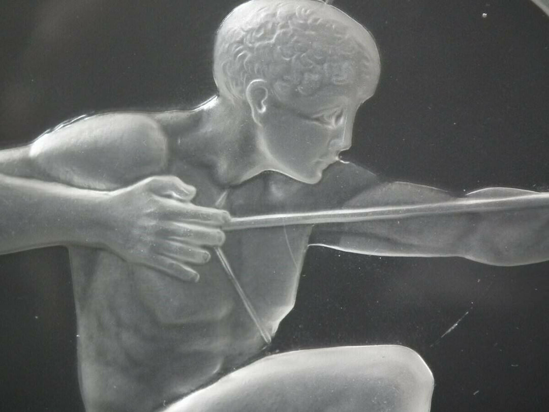 Rene Lalique Clear Glass 'Archer' Mascot