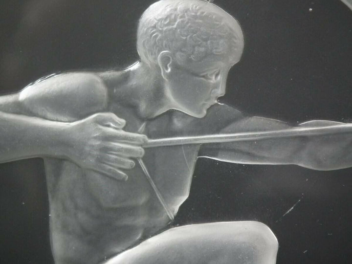 Rene Lalique Clear Glass 'Archer' Mascot