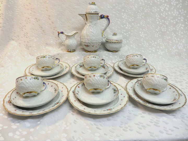 Meissen Kaffeeservice aus dem SchwanenService 1.Wahl, in TOP Zustand ©