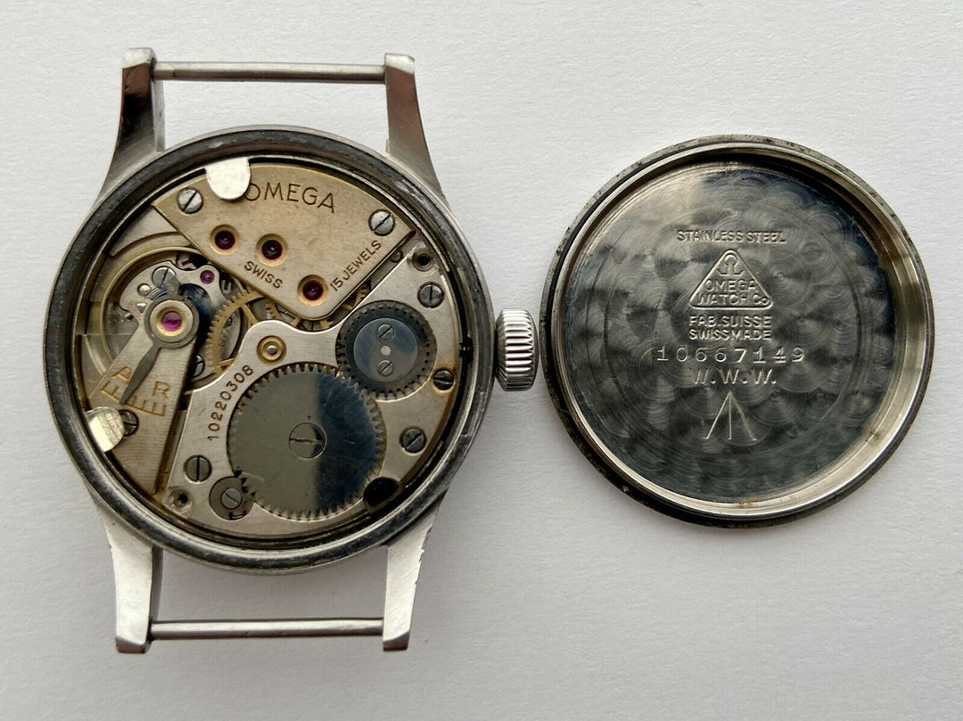 オメガ　ダーティダース　ヴィンテージミリタリーウォッチ ww2 Cal.30T2