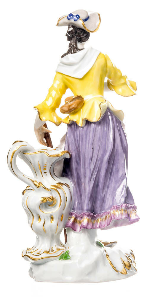 マイセン人形 フィギュリン 題名『踊る羊飼いの女性』 マイヤー