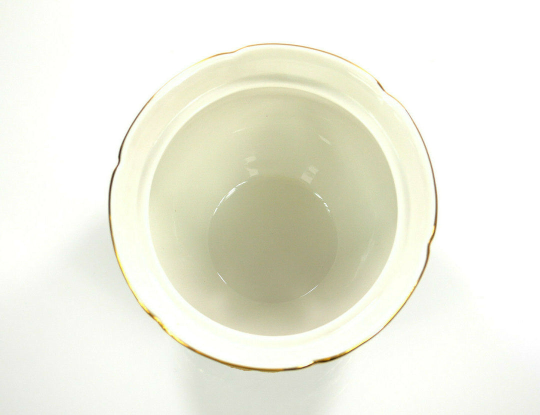 seltene, große Keksdose - MEISSEN - B-Form - kobaltblau - Ø ca. 17cm H: ca. 18cm