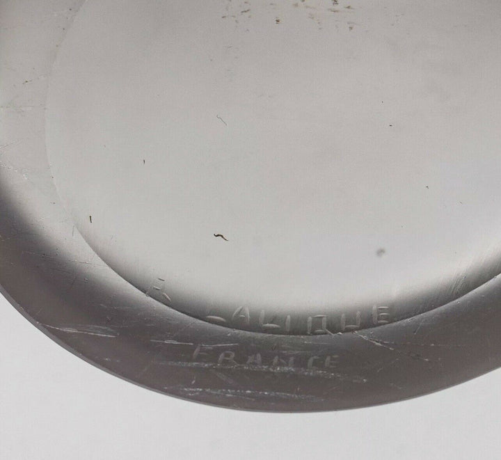 Vase Pierrefonds Verre Blanc René Lalique R.Lalique Acid Satin Finish 1 Version