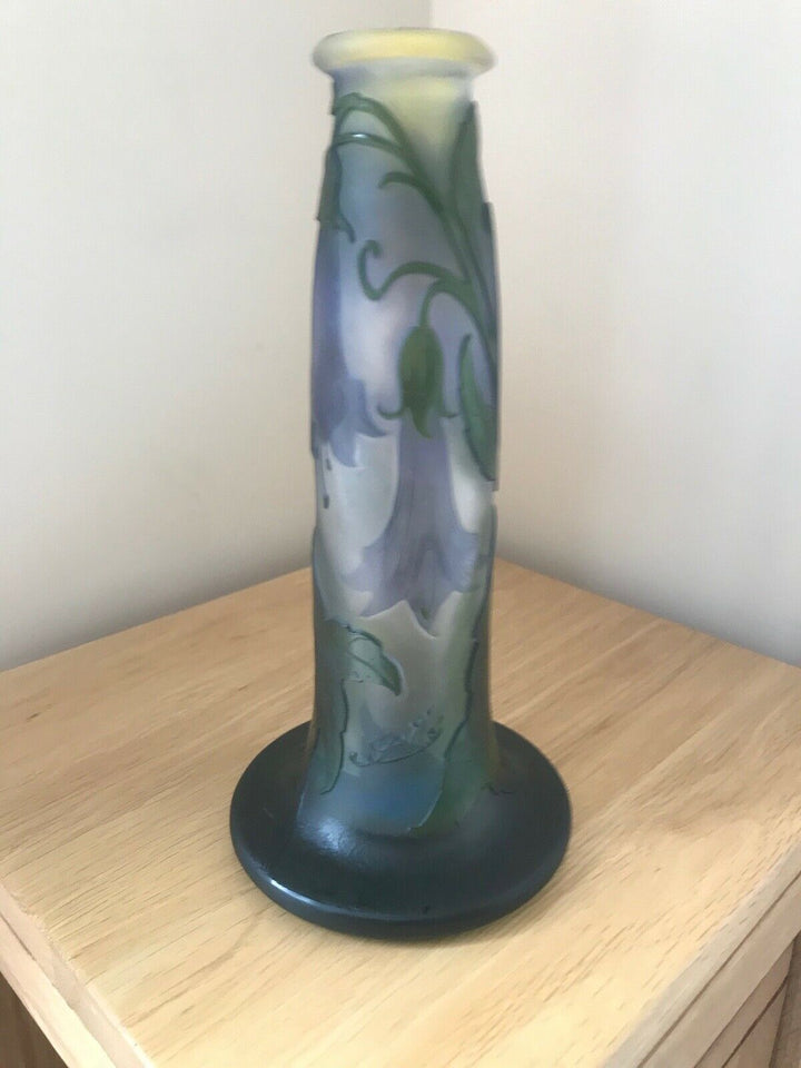 ガレ(GALLE)　花瓶　19世紀後半