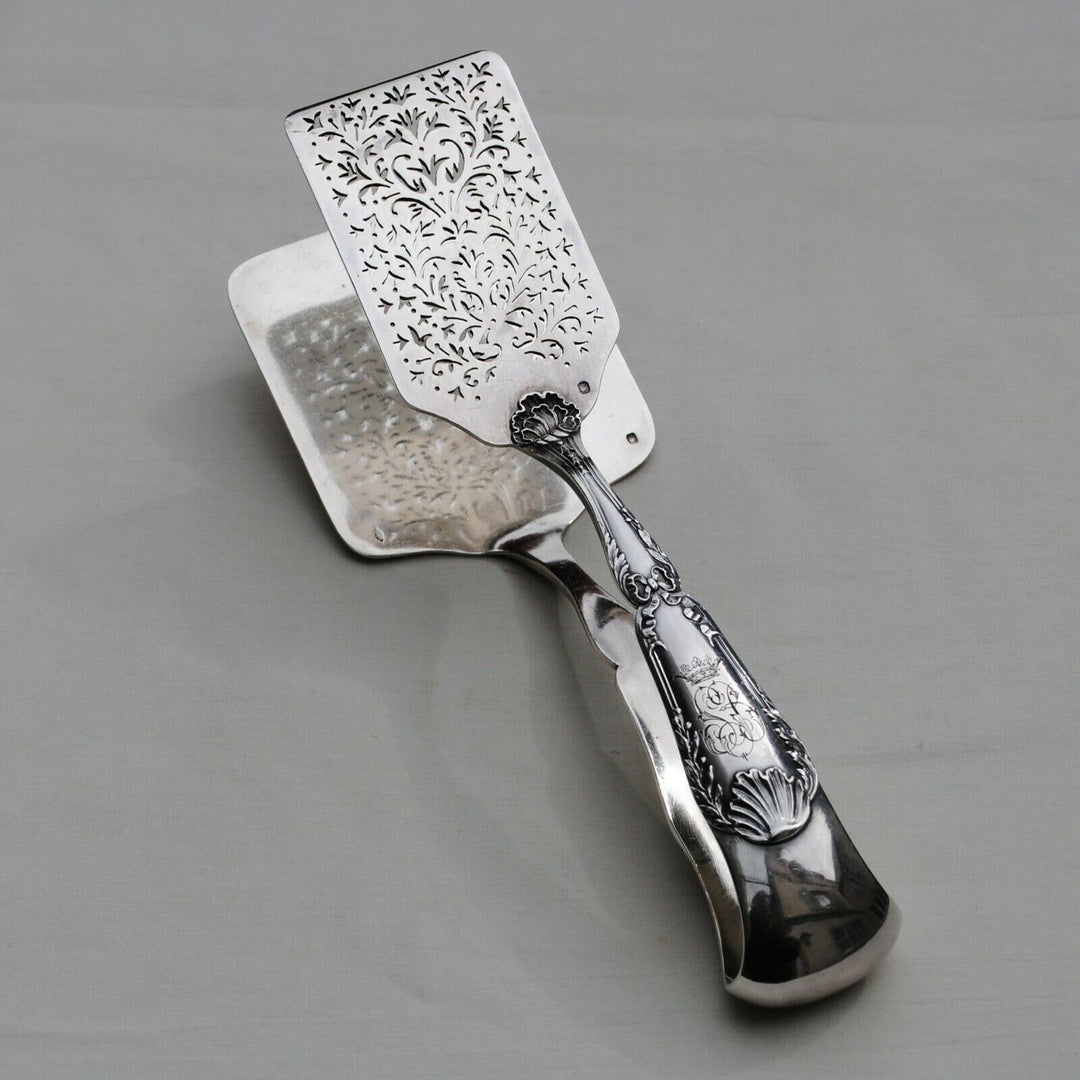 PUIFORCAT POMPADOUR PELLE A ASPERGES EN ARGENT MASSIF Sterling Silver Asparagus