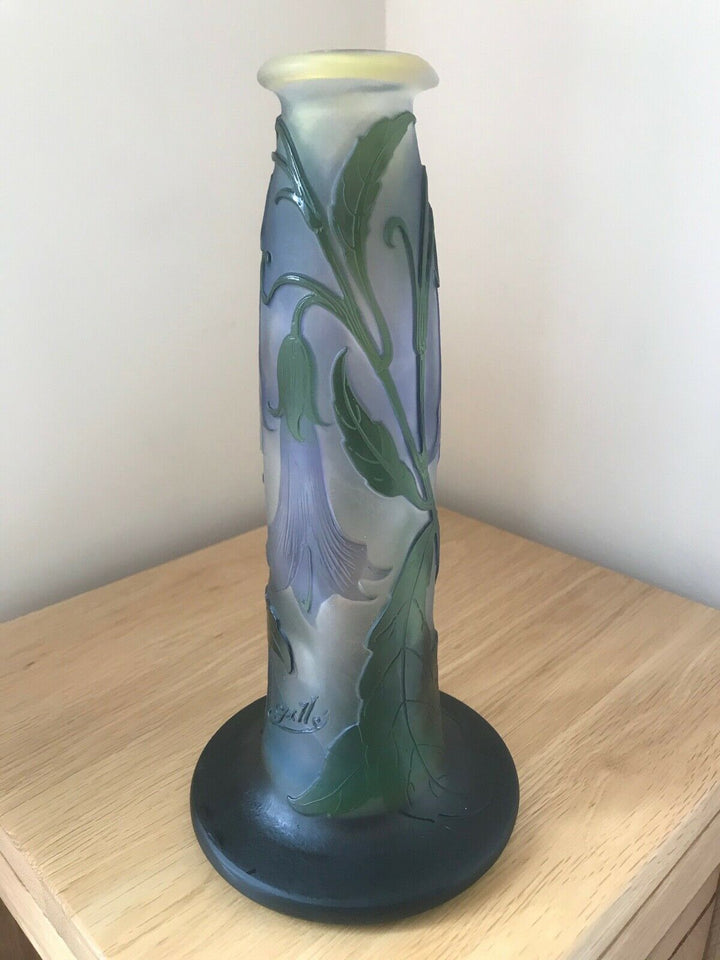 ガレ(GALLE)　花瓶　19世紀後半