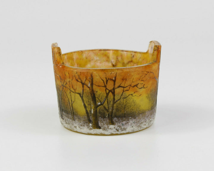 ドーム兄弟（ドームナンシー）冬の景色のソルトポット（塩入れ