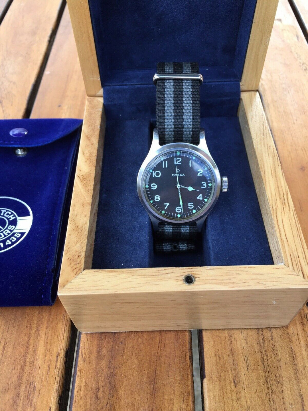 Omega Watch Air Ministry RAF 6b/159 30T2 SC 16 Jewel
