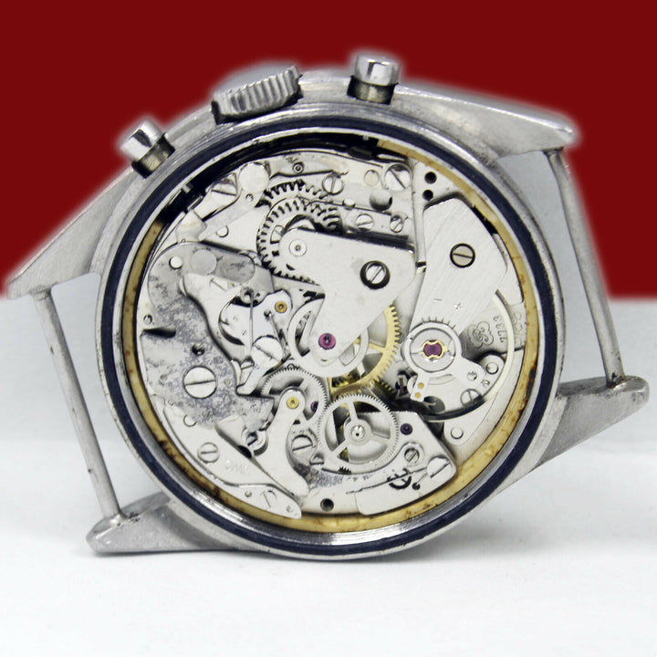 CWC Military Chronograph British Army RAF Royal Navy Vintage D Shape Wrist Watch