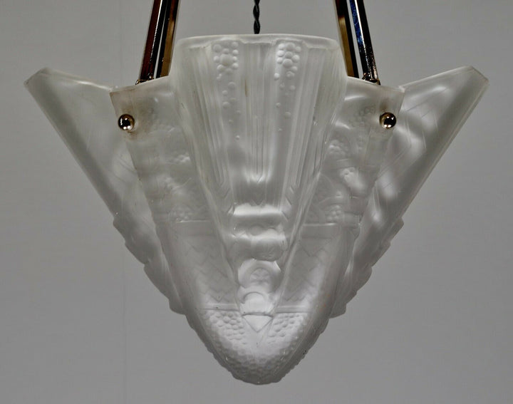 ミューラー兄弟　作：フランスアールデコ調シャンデリアランプ