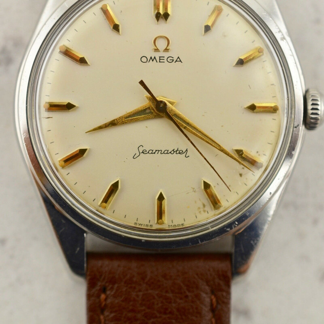 C.1958 Vintage Omega Seamaster Ranchero Jumbo 36mm watch ref.CK 2996-1 in steel