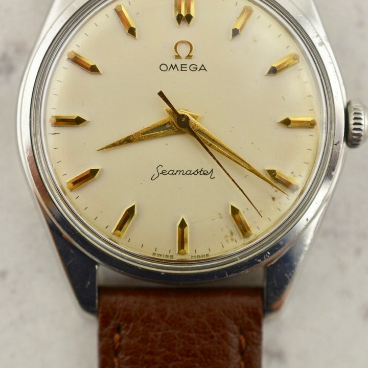 C.1958 Vintage Omega Seamaster Ranchero Jumbo 36mm watch ref.CK 2996-1 in steel