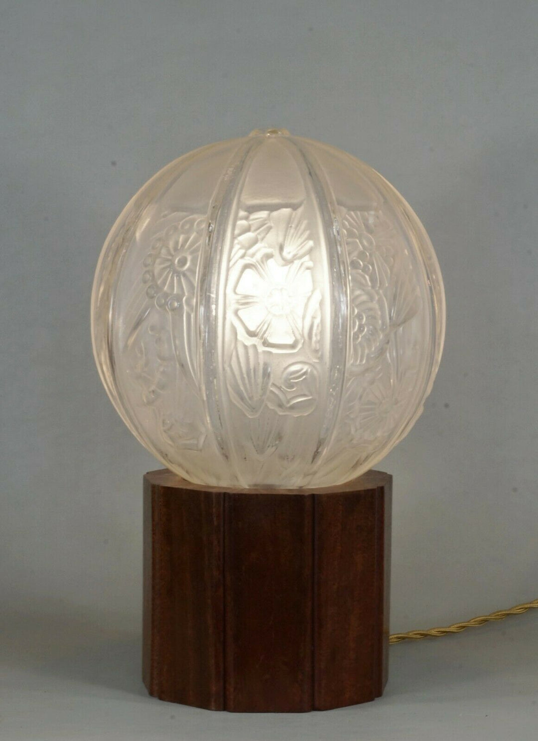 エティエ・ヴァンソン　希少なフランス製アールデコランプ　1925年　1930年