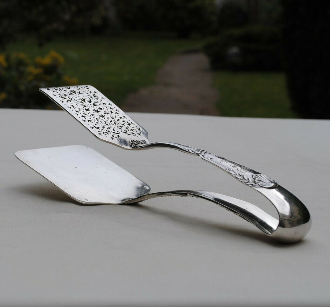 PUIFORCAT POMPADOUR PELLE A ASPERGES EN ARGENT MASSIF Sterling Silver Asparagus