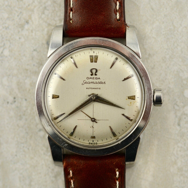Vintage C.1954 Omega Seamaster Automatic ref.2576-8 cal Ω 344 watch in steel