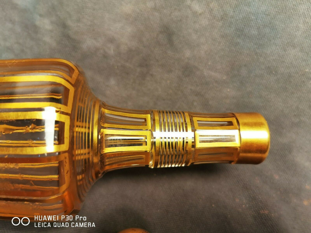 Baccarat French DECANTER CARAFE gold ligueur art de la table