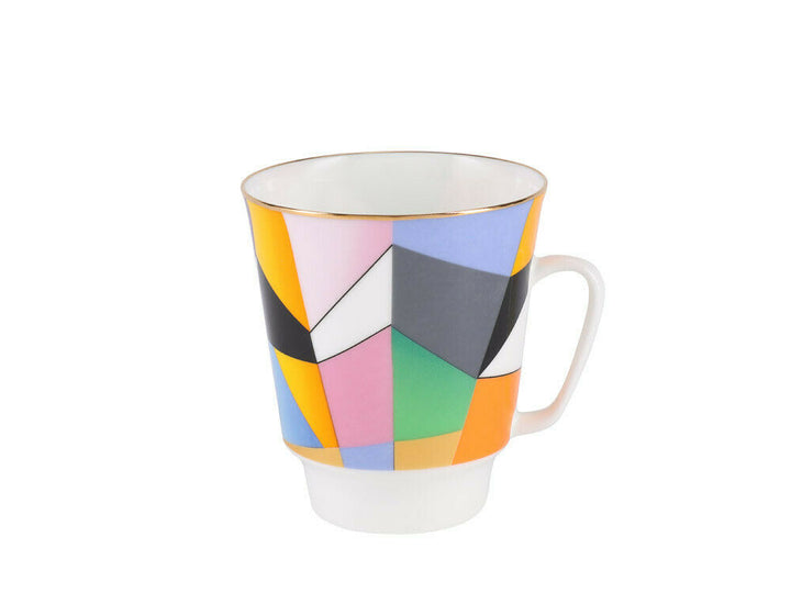 インペリアルポーセリン  ティーカップ ＆ ソーサー  モーション  "MOTION"  #1  ロモノーソフ  ボーンチャイナ