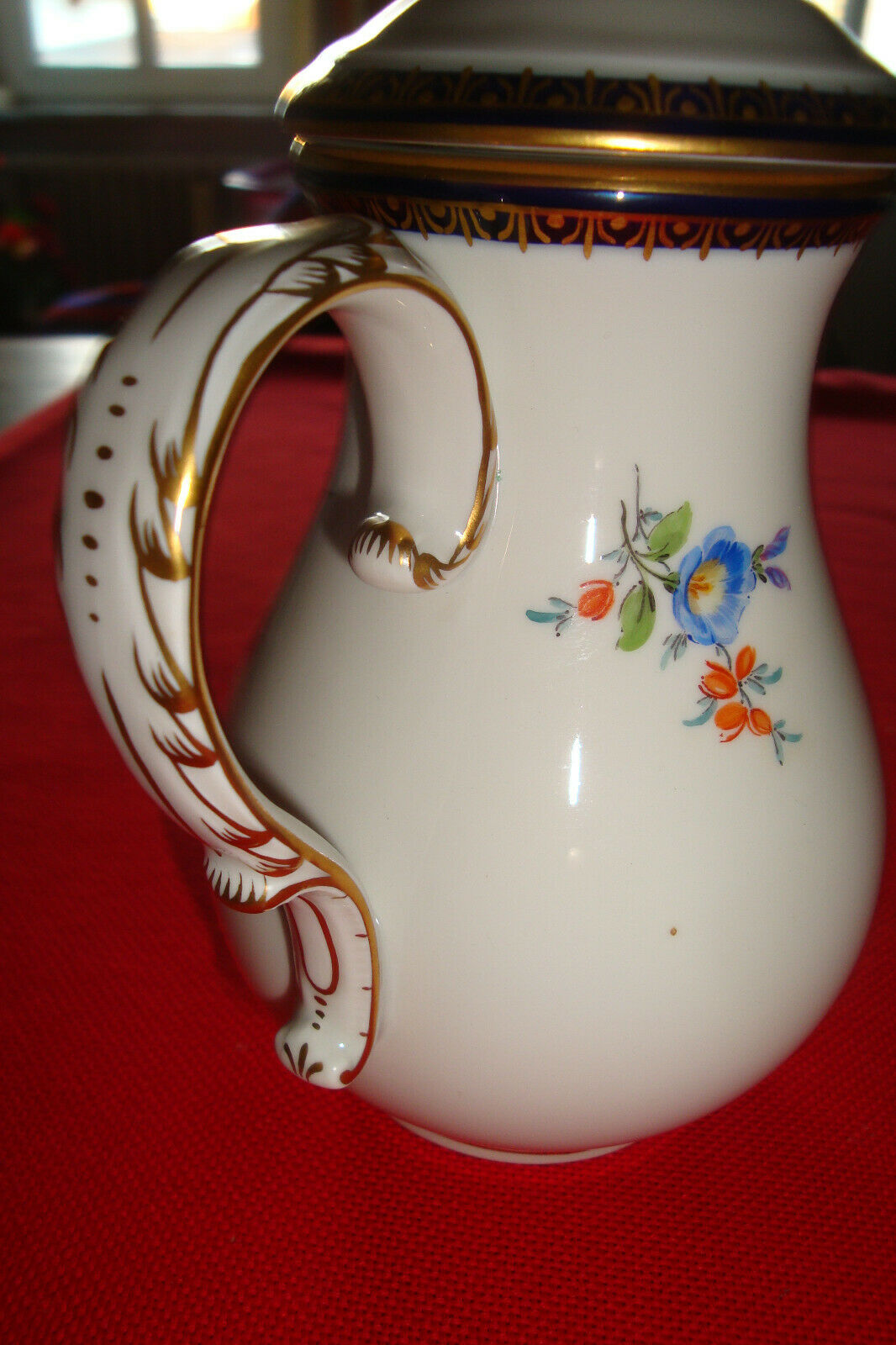 Original MEISSEN: Mokka-Kännchen A-Kante 1. Wahl. Prachtstück !!!