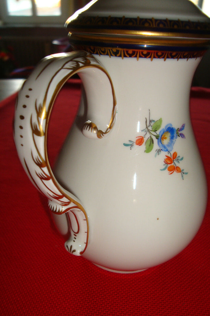 Original MEISSEN: Mokka-Kännchen A-Kante 1. Wahl. Prachtstück !!!