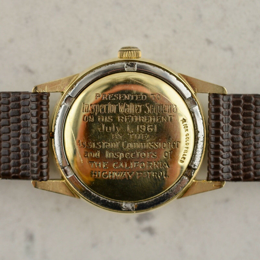 1961年　ヴィンテージ ロンジン オートマチック　10kゴールドフィルド（金張り）2228-Pw アイゼンハワー