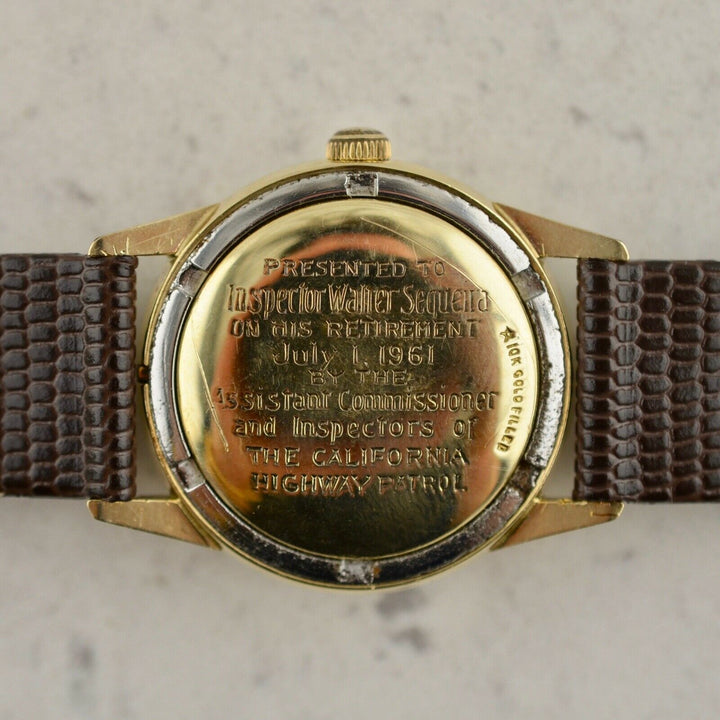 1961年　ヴィンテージ ロンジン オートマチック　10kゴールドフィルド（金張り）2228-Pw アイゼンハワー
