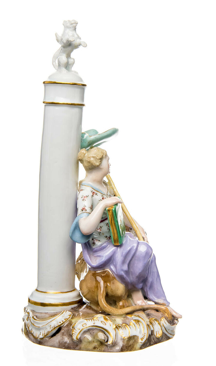 貴重なマイセン人形　寓話「平和」　１級品モデル　1605番　1860年　高さ17cm