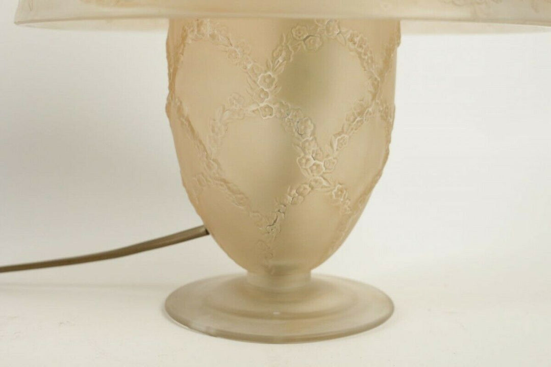René LALIQUE (1860-1945) - Lampe " Six danseuses "
