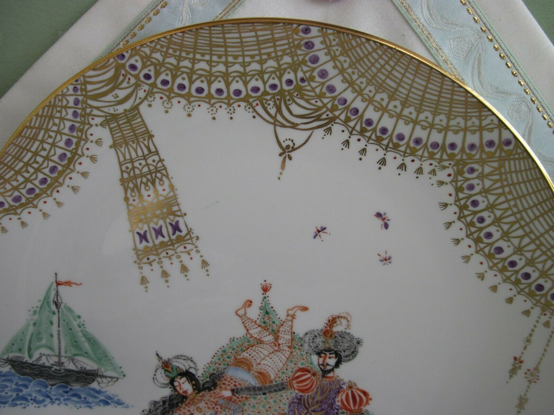 Schöner großer Meissen Wand-Teller in Dekor 1001 Nacht