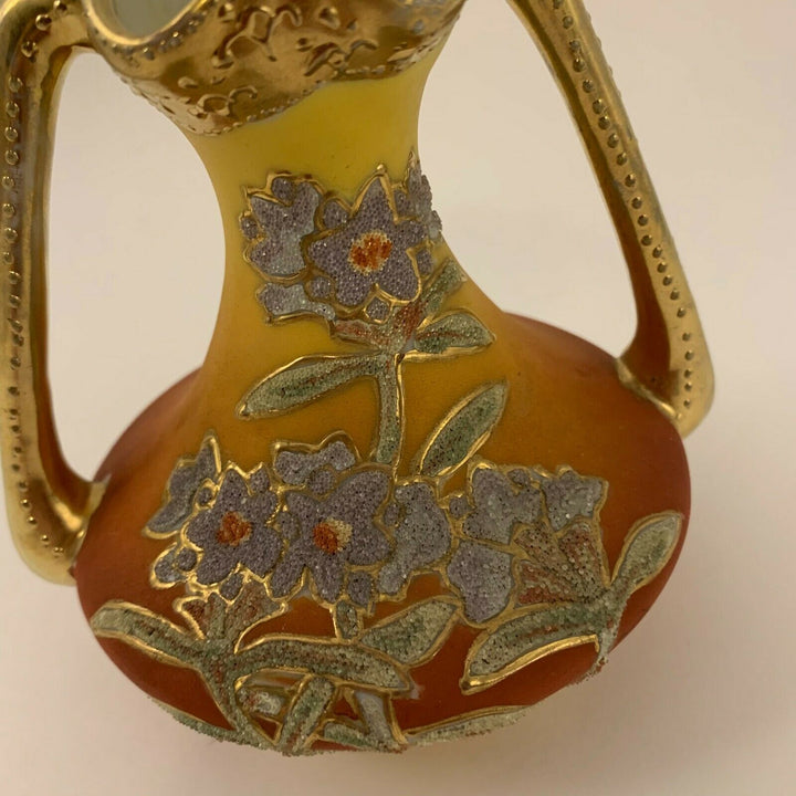 オールドノリタケ　コラレン　花瓶　1909年