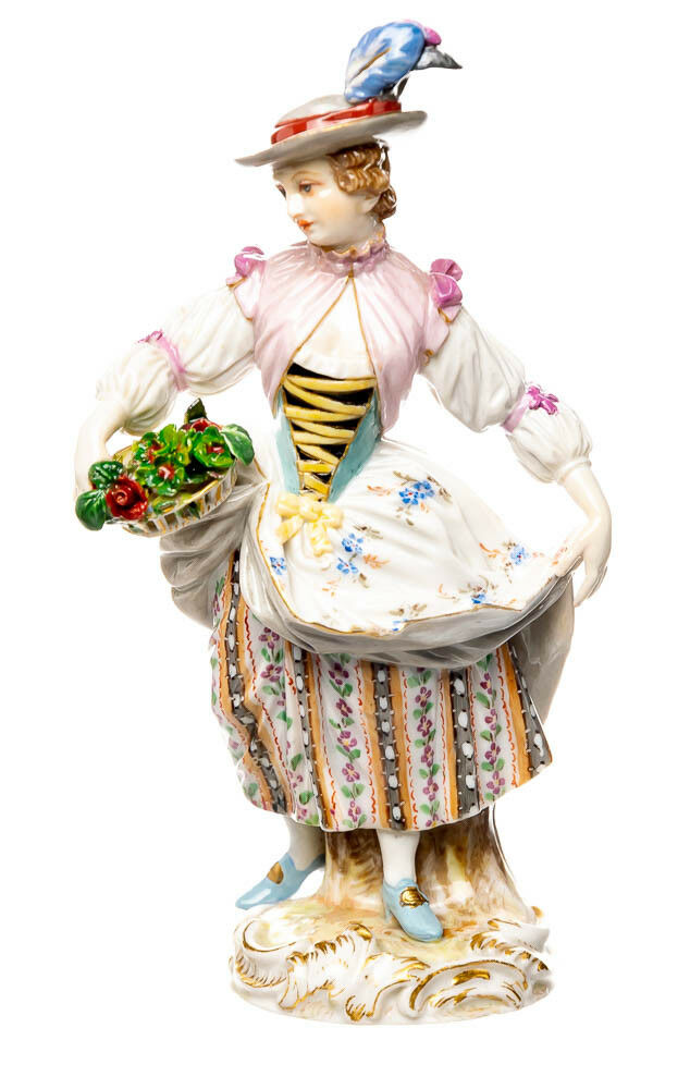 愛のマイセン人形　ヨハン・ヨアキム・ケンドラー作　2級品　1850-1924年　希少品