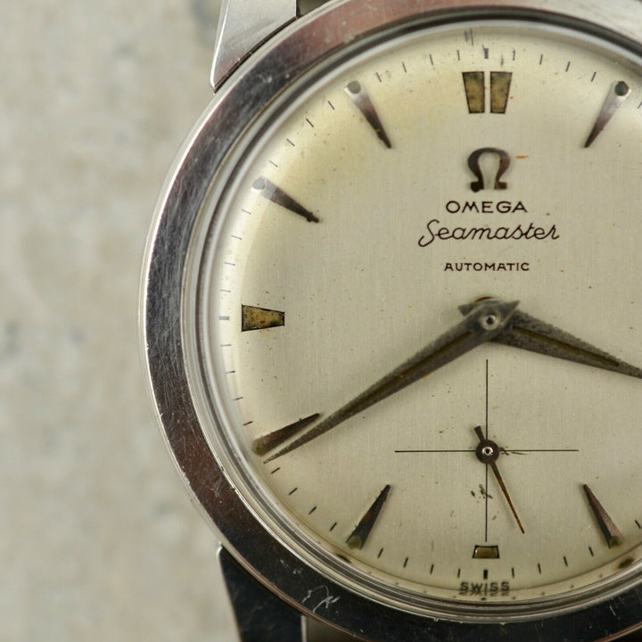 Vintage C.1954 Omega Seamaster Automatic ref.2576-8 cal Ω 344 watch in steel