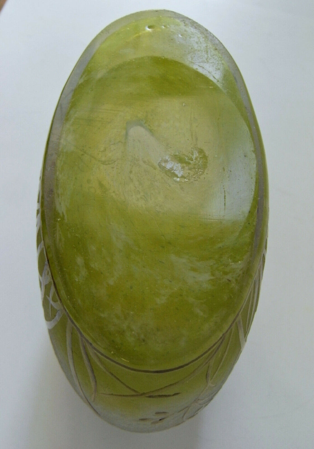 VASE DAUM FRÈRES, NANCY, SIGNIERT. MIT SEIDELBAST VASE AU DAPHNÉ ORIGINAL