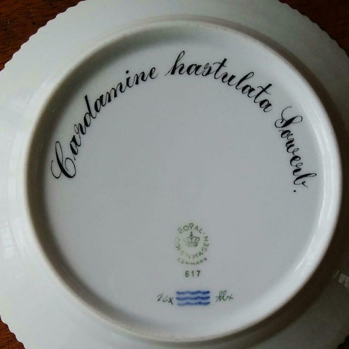 Flora Danica Plate 17cm Cake Plate