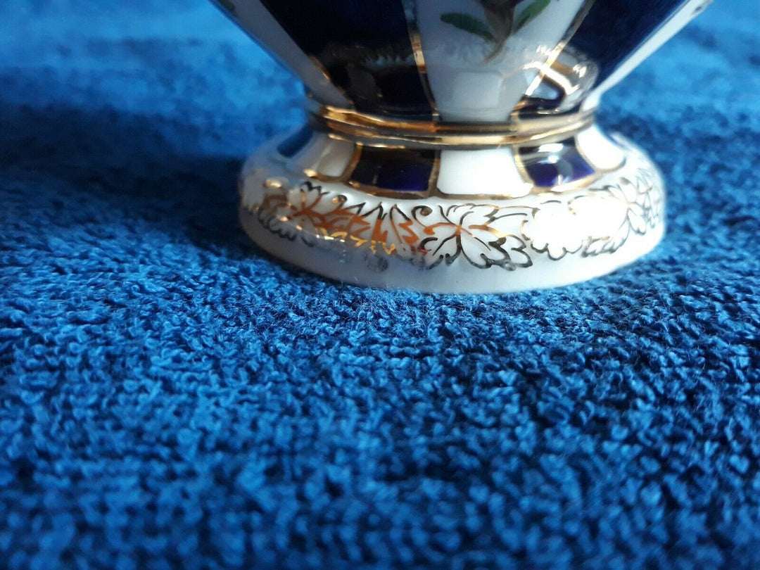 Sehr schönes Meissen Milchkännchen X-Form Kobaltblau -Selten-
