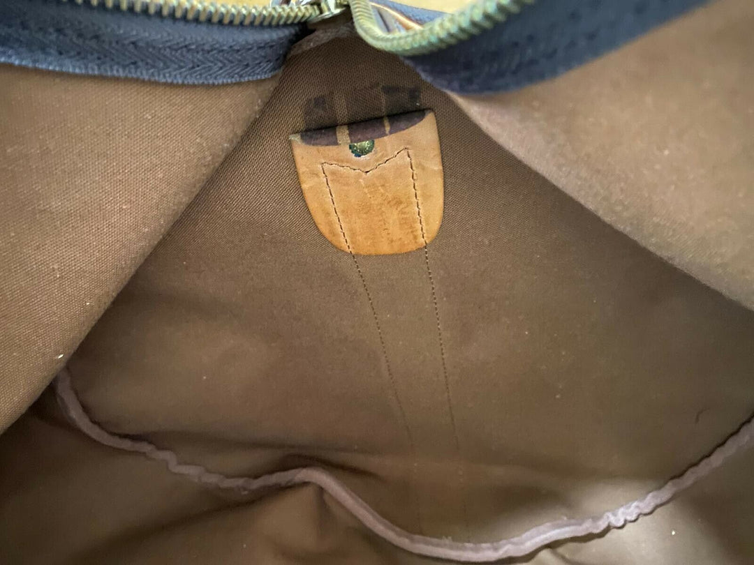 AUTH LOUIS VUITTON MONGRAM Vintage CANVAS SAC POLOCHON DUFFLE BAG