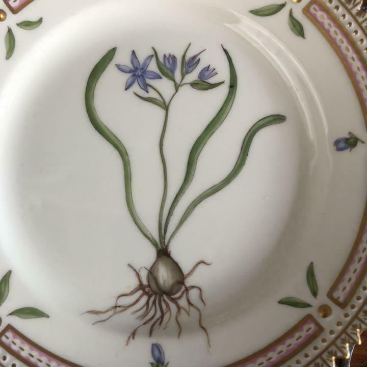 Royal Copenhagen Flora Danica flower Bulb plate 5.7inch