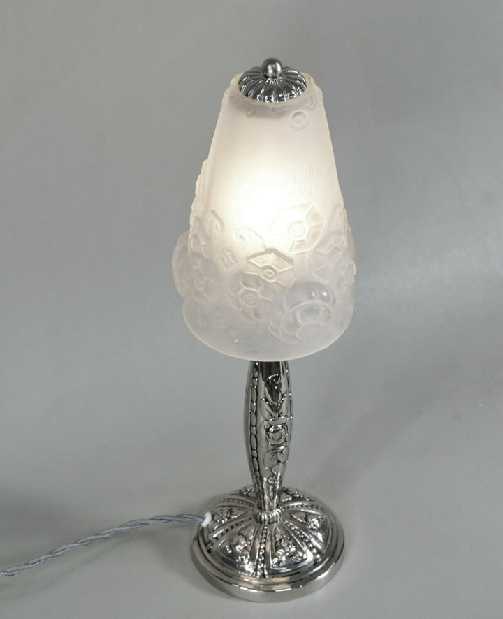 MULLER FRERES : French 1930 art deco lamp ............................... France