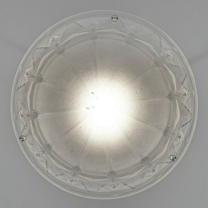 MULLER FRERES : FRENCH 1930 ART DECO PENDANT CHANDELIER ... lamp bronze lustre