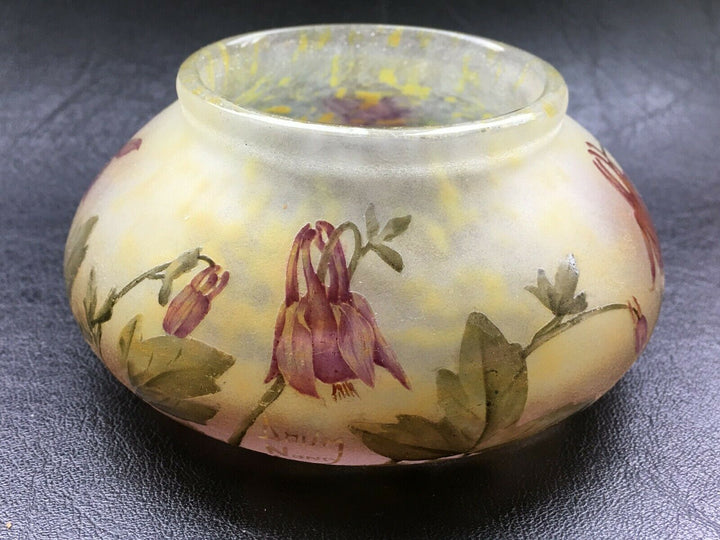 Vase Daum Nancy (Art Nouveau 1900)