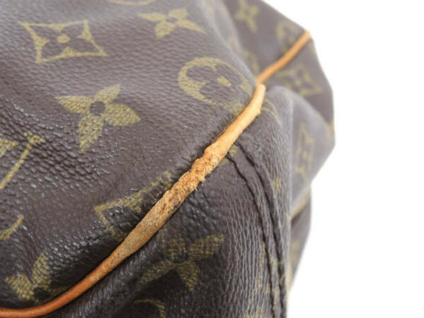 LOUIS VUITTON Sac Plein Air Long M41440 BAG MONOGRAM LEATHER VINTAGE Boston LV65