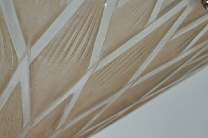 Pierre d'Avesn LORRAIN DAUM : A FRENCH 1930 ART DECO PENDANT . CHANDELIER