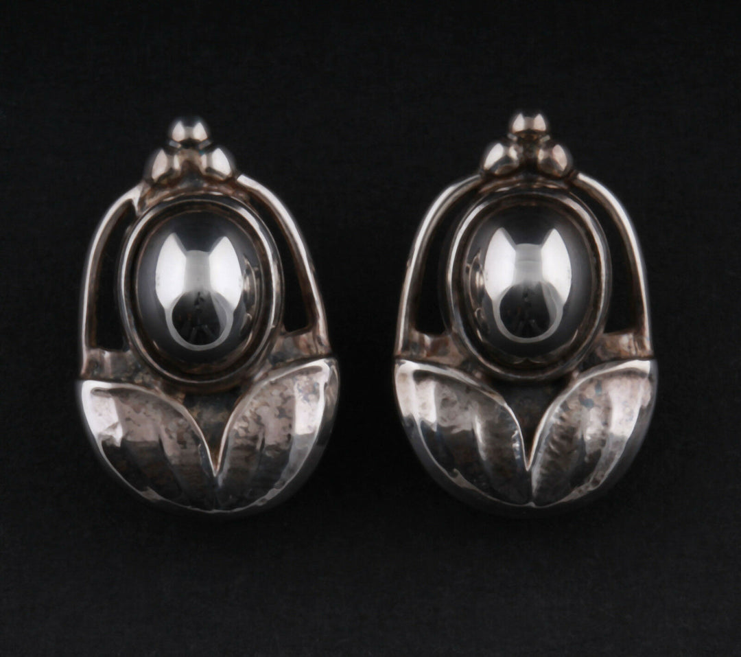 ジョージジェンセン(Georg Jensen)　シルバーイヤークリップ　2003年