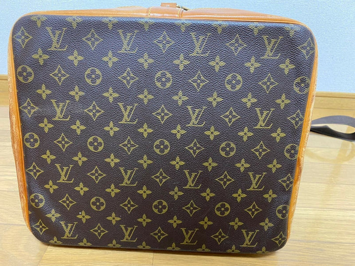 AUTH LOUIS VUITTON Monogram SAC MARIN LUGGAGE TRAVEL BAG