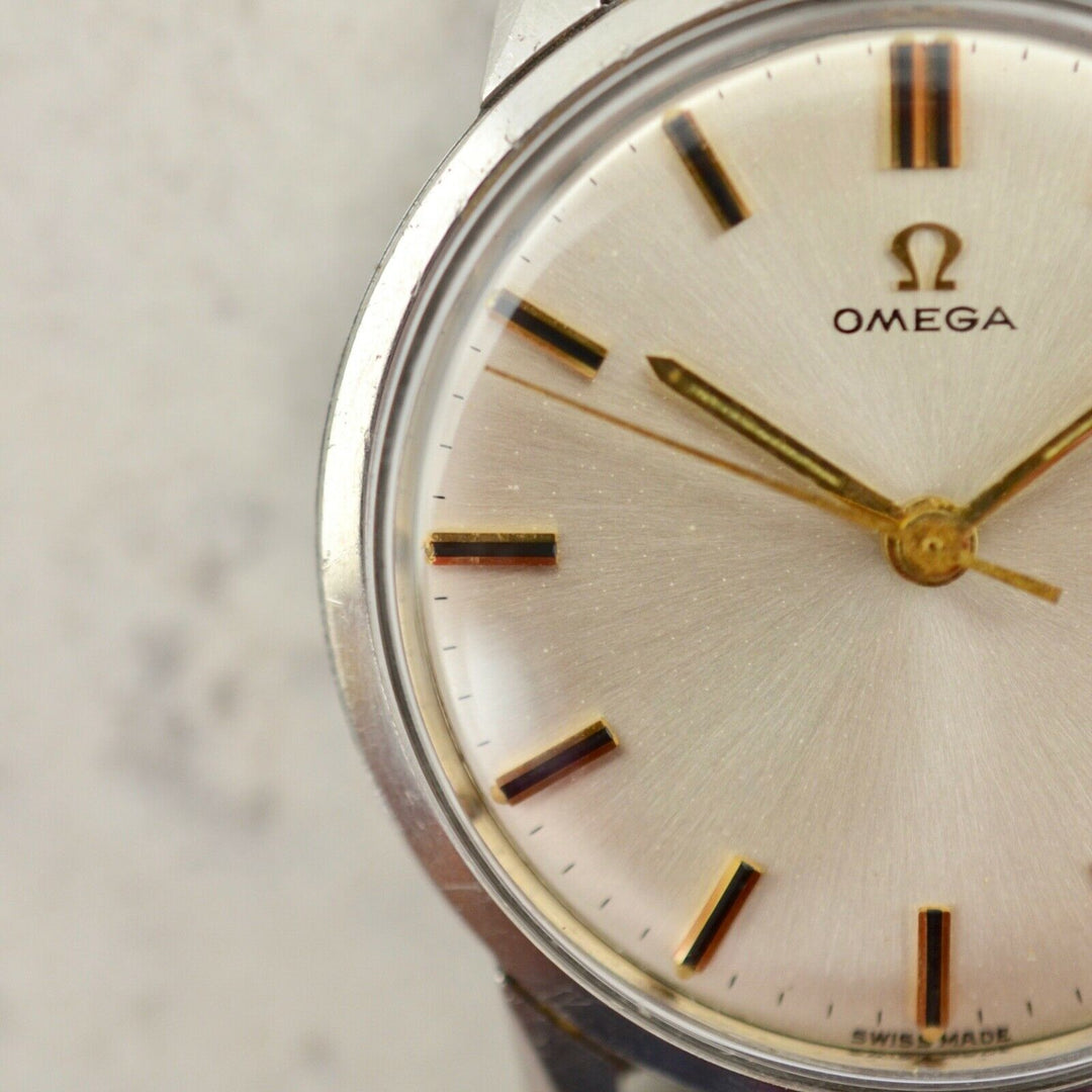 C.1962　ヴィンテージオメガ　機械式(手巻き）　シーマスター　腕時計　CAL.Ω286　型番135.003-62SC　スチール製