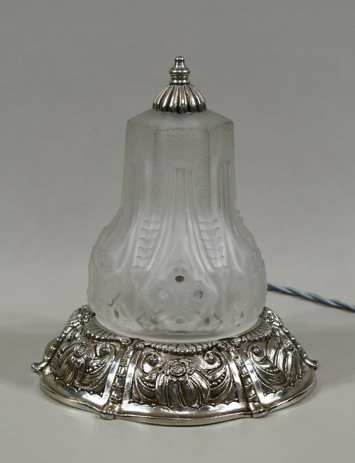 ミューラー兄弟&シェリエ・ベニュ　アールデコランプ　1930年　フランス製